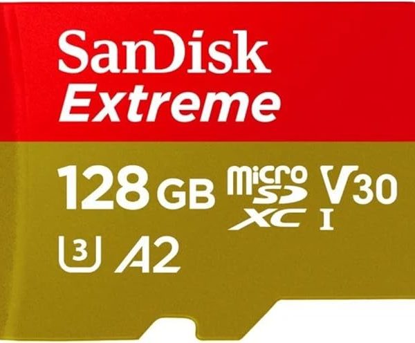 بطاقة ذاكرة 128 جيجا اكستريم مايكرو SDXC من سانديسك UHS-I  speed 190/90
