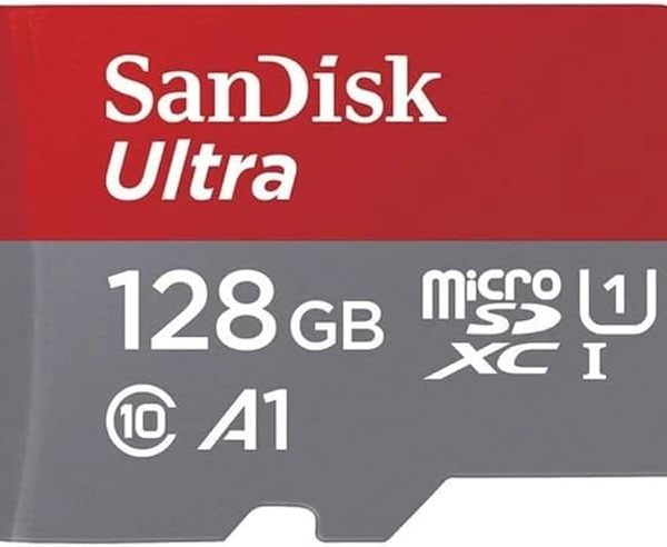 بطاقة ذاكرة مايكرو SD الترا UHS سعة 128 جيجابايت بسرعة 140 ميجابايت في الثانية لأجهزة الموبايل من سانديسك