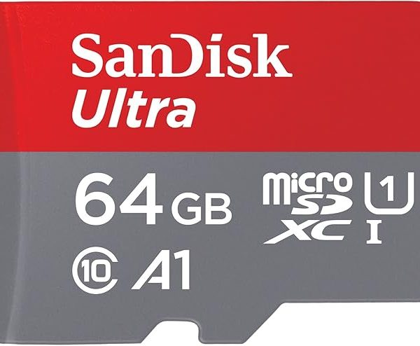 بطاقة ميكرو SD الترا من سانديسك، فائقة السرعة| 64 جيجابايت، قراءة 140 ميجايت في الثانية، للهواتف الذكية
