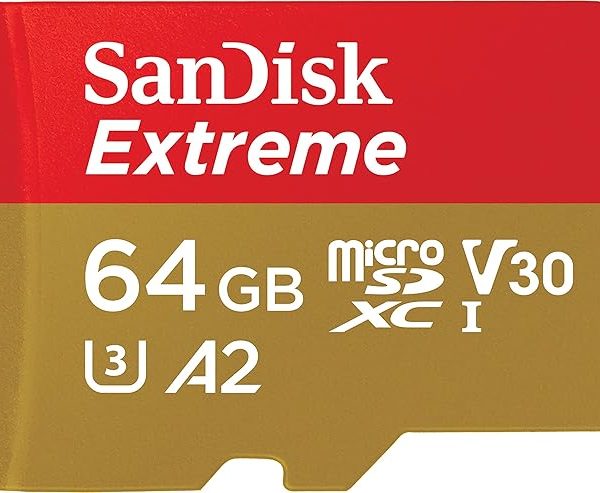 بطاقة ذاكرة 64 جيجا اكستريم مايكرو SDXC من سانديسك - UHS-I  speed 170/80