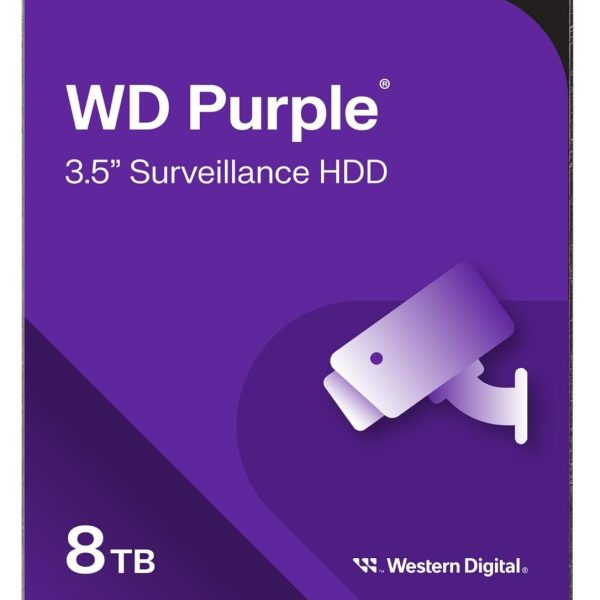 ويسترن ديجيتال قرص صلب 8 تيرابايت داخلي  WD85PURZ