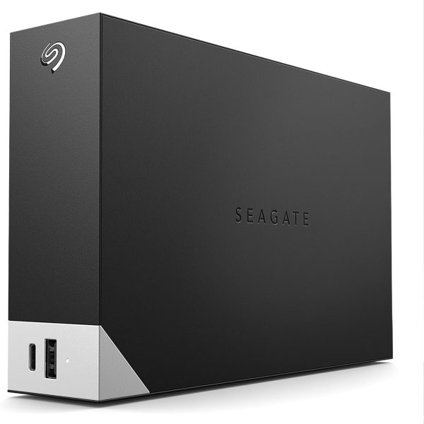 Seagate One Touch Hub, 14 TB, External Hard Drive Desktop, USB-C, USB 3.0 (STLC14000400)