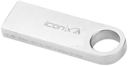 Iconix MICRO SE-9 Metal USB 2.0 Flash Drive Memory Storage 16GB