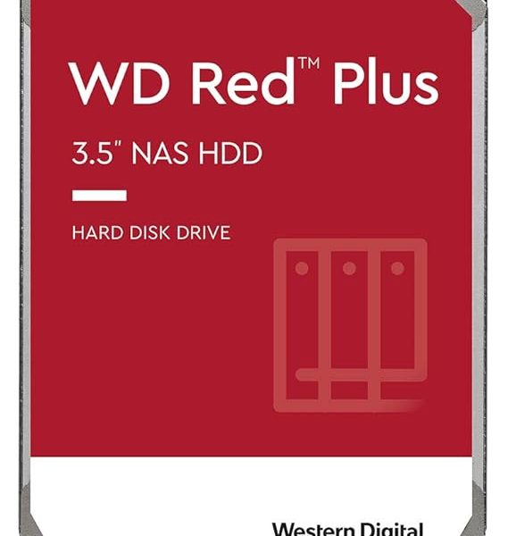 WD Red Plus Internal NAS HDD 3.5" -8TB