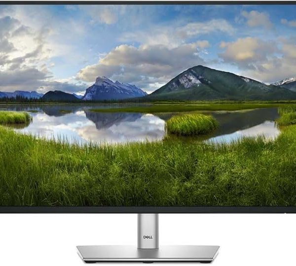 شاشة كمبيوتر P2425 مقاس 24 بوصة من ديل، بدقة WUXGA (1920x1200)، 100 هرتز بدرجة حماية من الماء ووقت استجابة 5 مللي ثانية ومعيار 16:10 RGB 99% ومنفذ USB نوع سي ومنفذ عرض، HDMI وVGA و4x USB، أسود