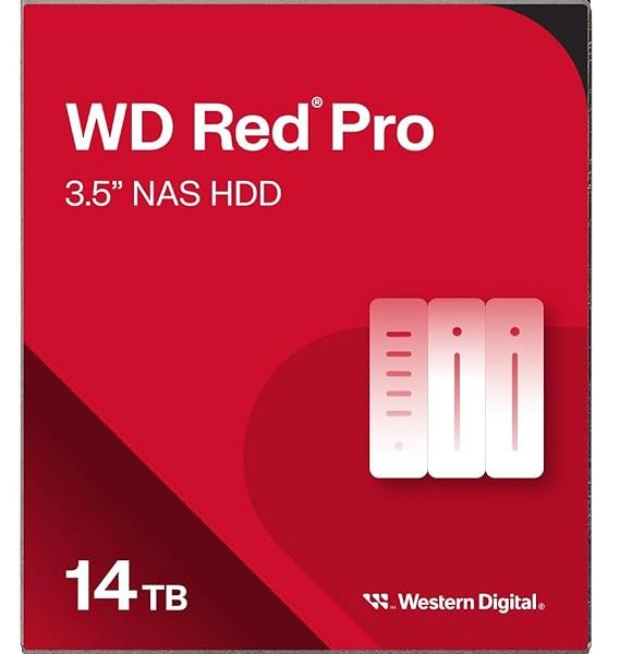 WD Red Plus pro Internal NAS HDD 3.5" -14TB