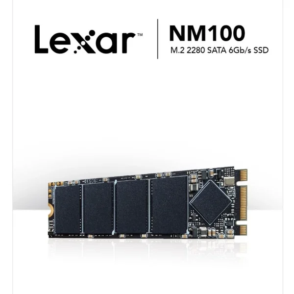 Lexar NM100 256GB M.2 SATA III (6Gb/s) Solid-State Drive